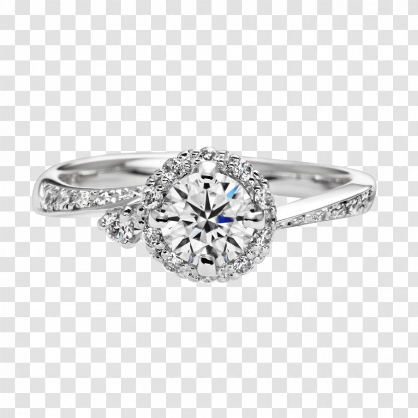 Diamond Engagement Ring Sapphire Jewellery Transparent PNG