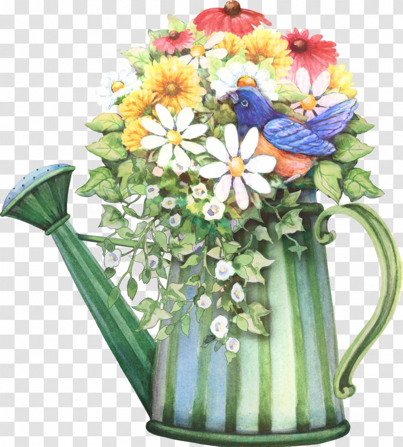 Floral Design Cut Flowers Flower Bouquet Flowerpot - Hydrangea Transparent PNG