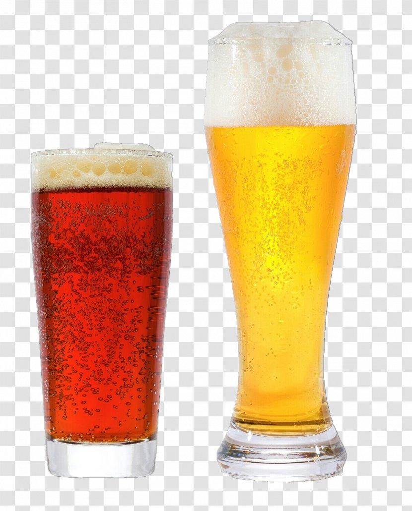 Beer Glass Pint Drink Lager - Drinkware Transparent PNG