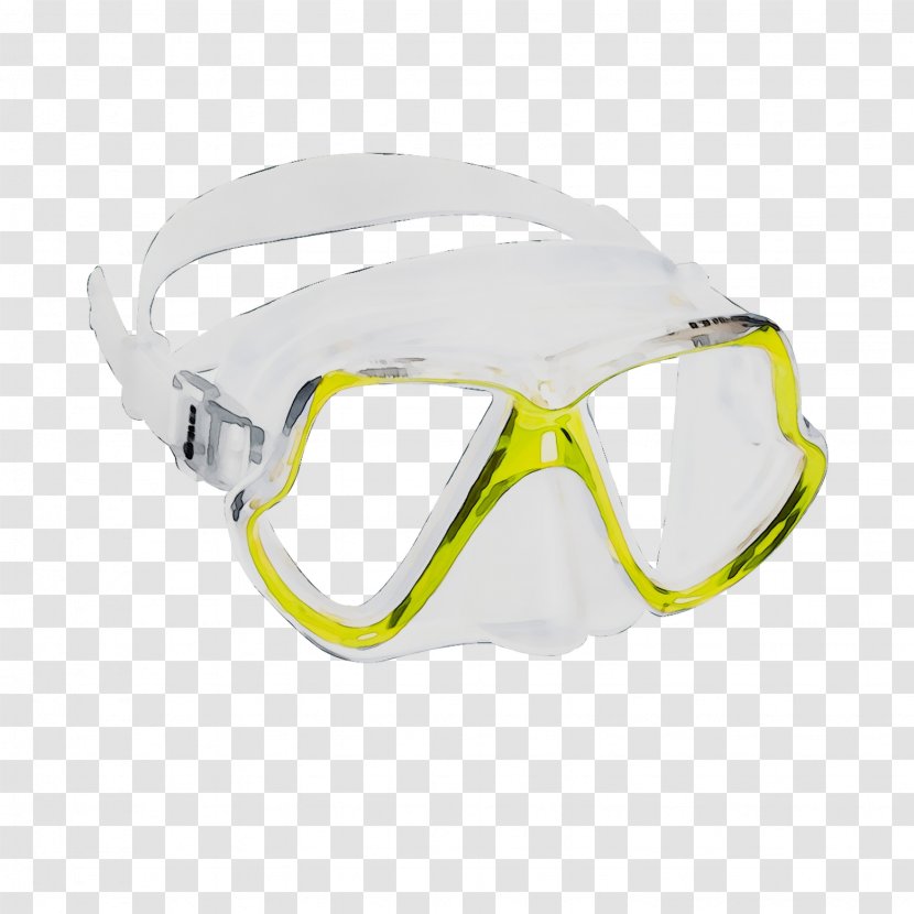 Goggles Diving Mask Glasses Yellow Product - Sports Equipment - Underwater Transparent PNG