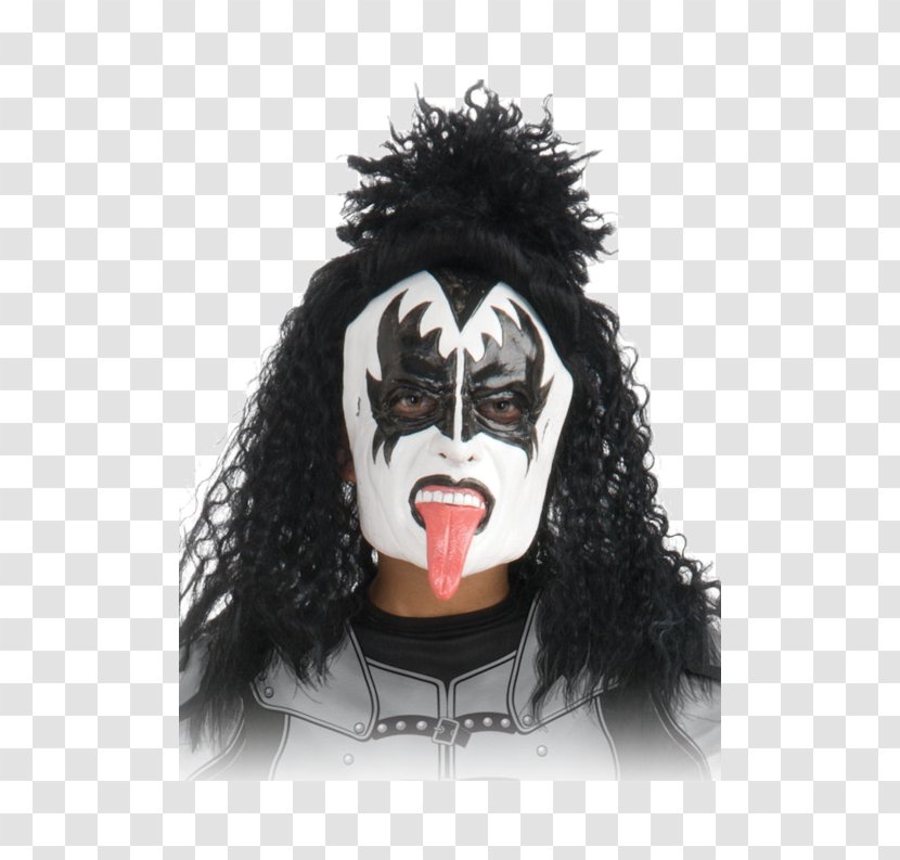 Halloween Costume Kiss Boy Party - Gene Simmons Transparent PNG
