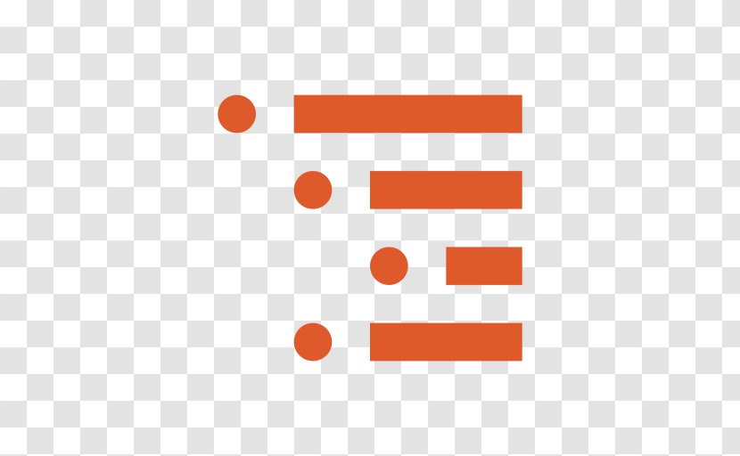 Database Brand Logo - Orange Transparent PNG