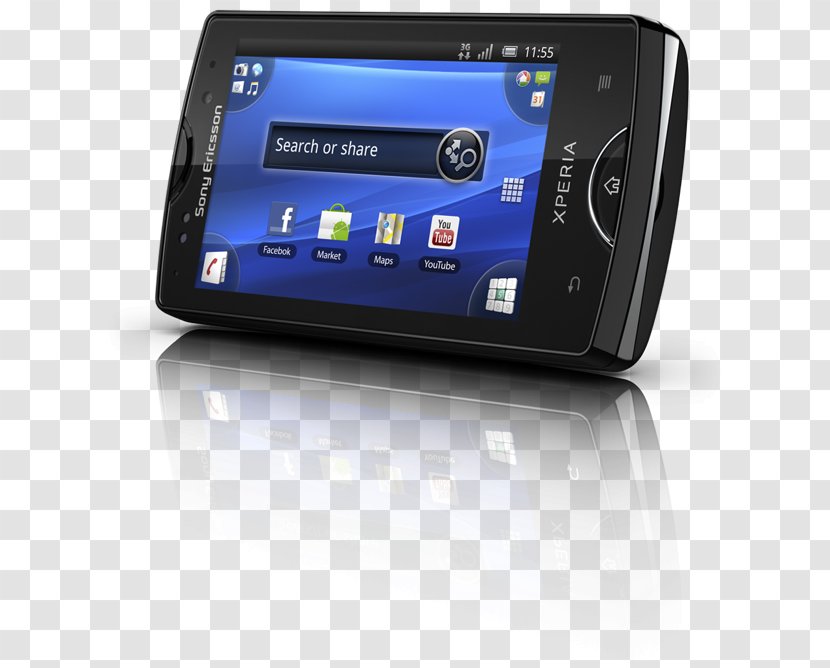 Feature Phone Smartphone Sony Ericsson Xperia Mini X10 Pro Mobile - Multimedia Transparent PNG