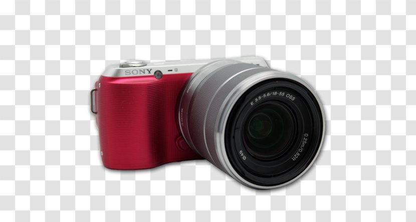 Digital SLR Camera Lens Mirrorless Interchangeable-lens Product Design - Interchangeable - Sony Alpha Dslr Transparent PNG