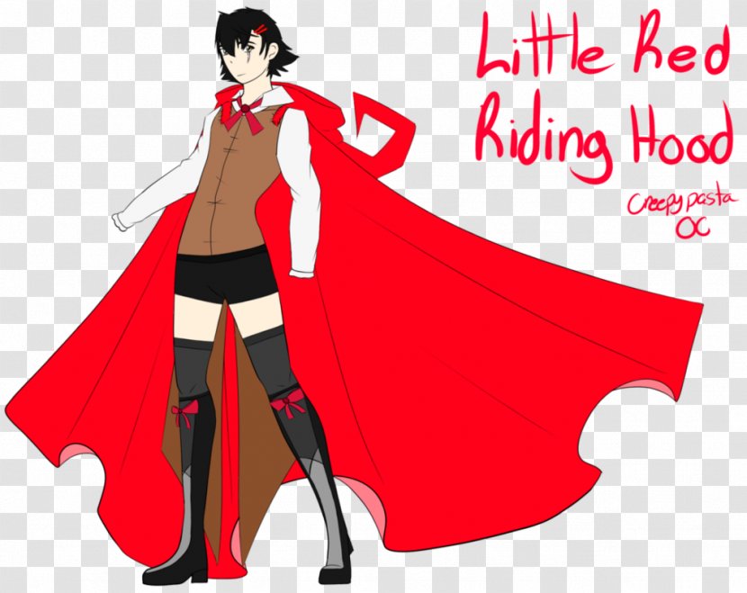 Little Red Riding Hood DeviantArt Fan Art Gray Wolf Drawing - Flower Transparent PNG