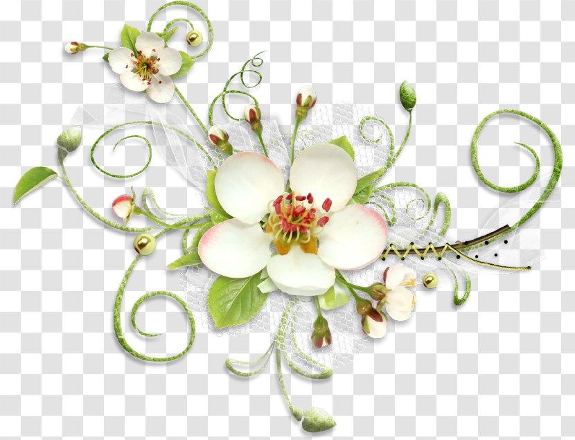 Desktop Wallpaper Flower Clip Art - Arranging - Green Floral Transparent PNG