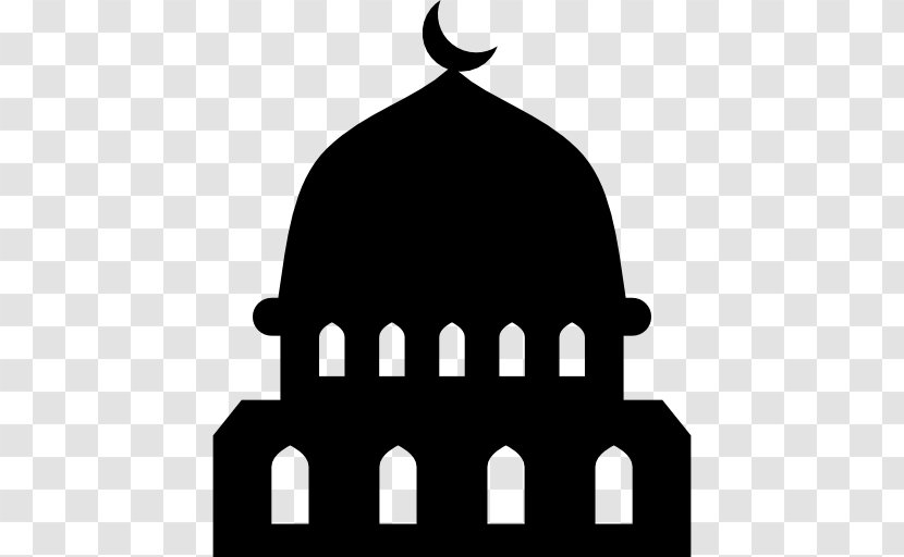 Mosque City Of Bagerhat Badshahi Halal Islam - Black - HAJJ Transparent PNG