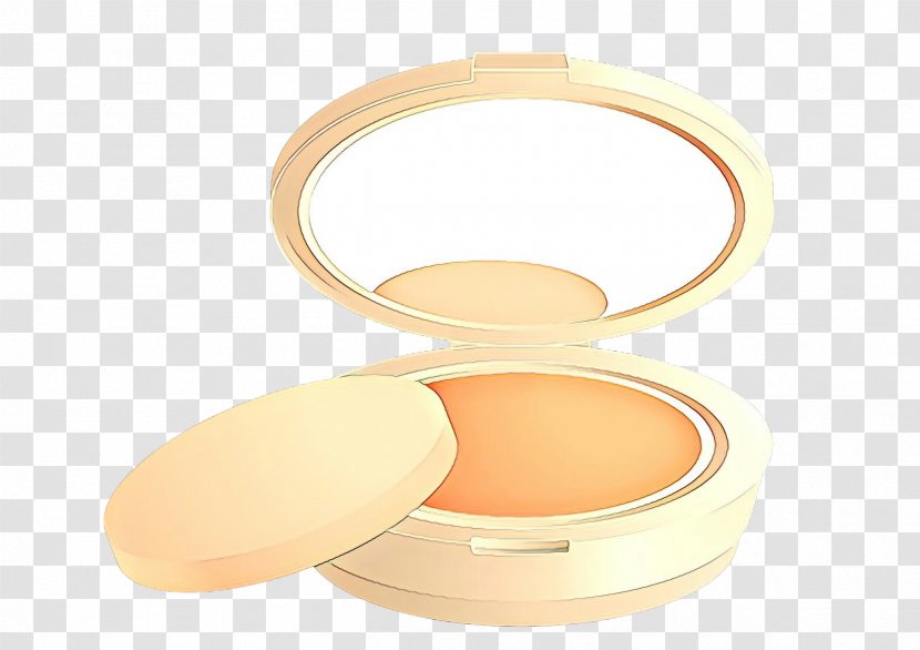 Cosmetics Skin Face Powder Beige Yellow - Peach Transparent PNG