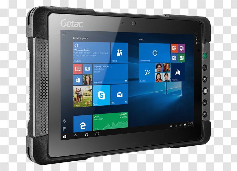 Rugged Computer Getac F110 T800 Fully Tablet Microsoft Windows Laptop - Accessory - Lines Transparent PNG