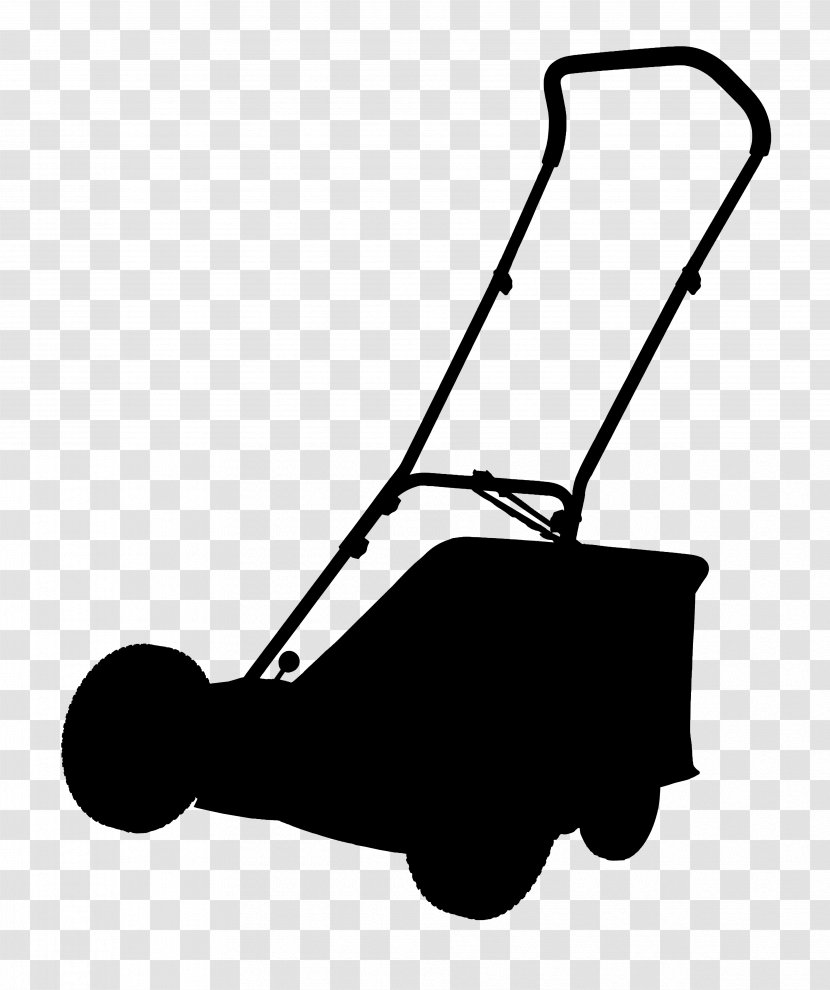 Product Design Clip Art Line Silhouette - Walkbehind Mower Transparent PNG