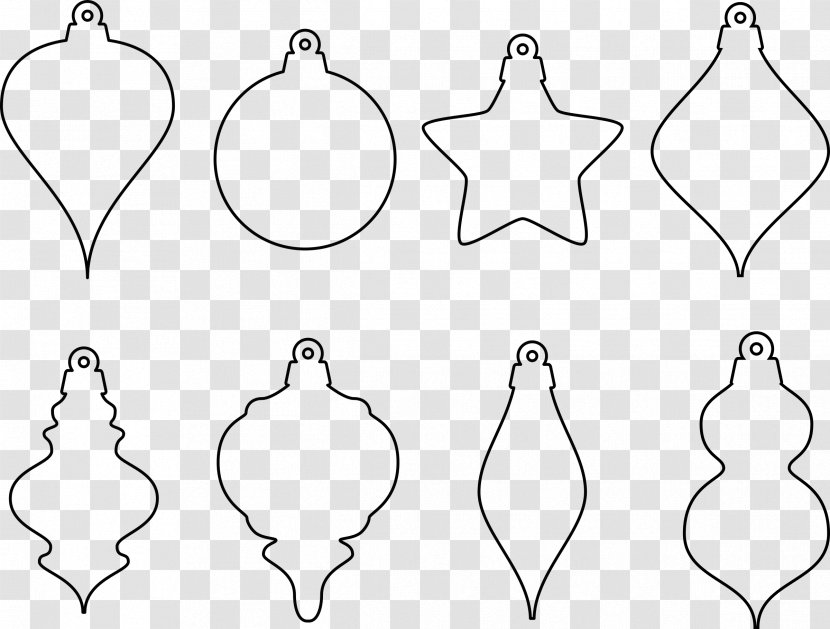Christmas Ornament Decoration Shape Clip Art Transparent PNG