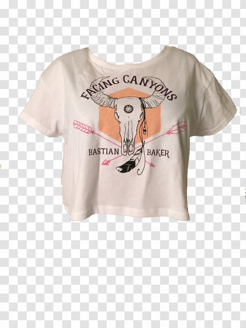 T-shirt FACING CANYONS Japan Edition Follow The Wind Crop Top - Heidicom Transparent PNG