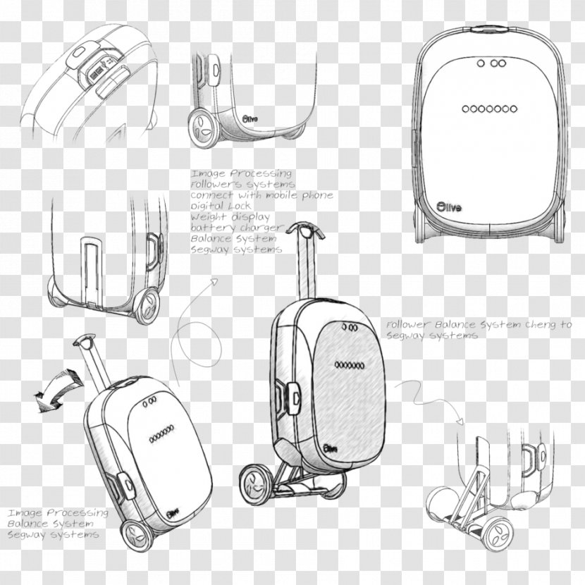 Suitcase Baggage Travel Backpack Trolley Case - Airport Checkin Transparent PNG