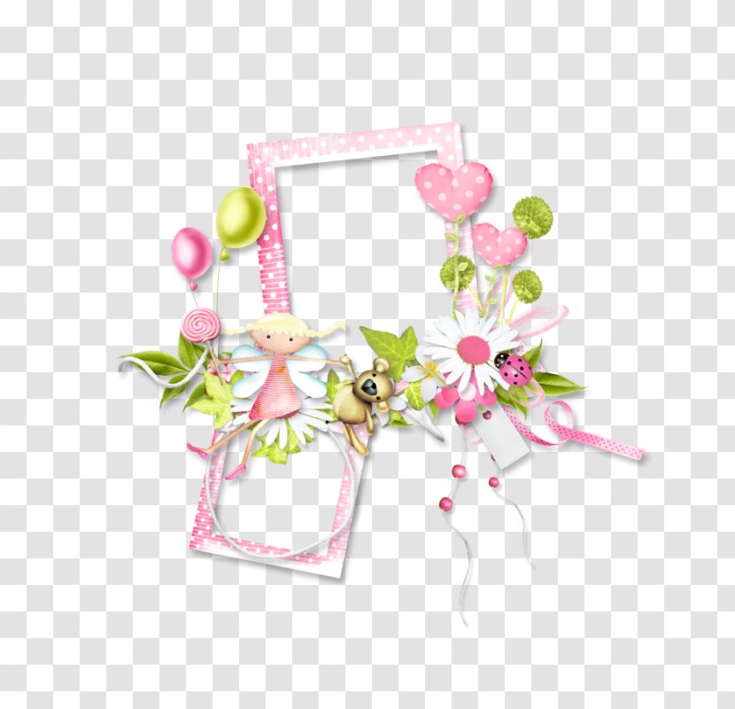 Floral Design Product Pink M Picture Frames - Flowerbox Pennant Transparent PNG