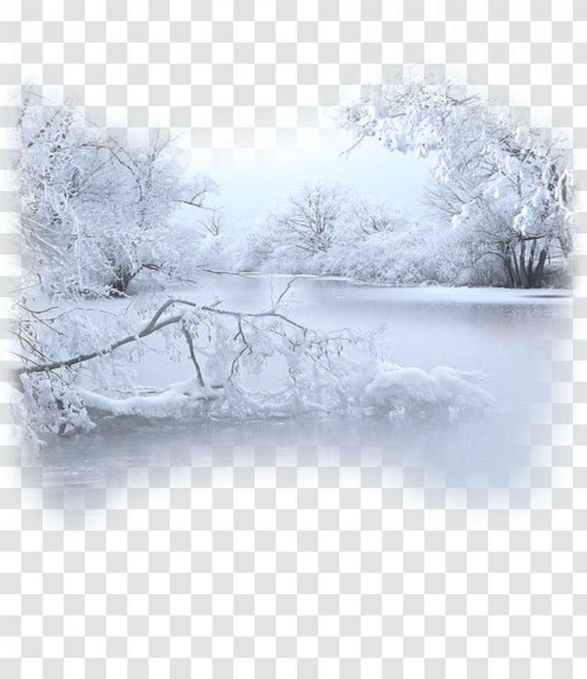 Winter Painting Landscape Desktop Wallpaper Art - Blizzard Transparent PNG