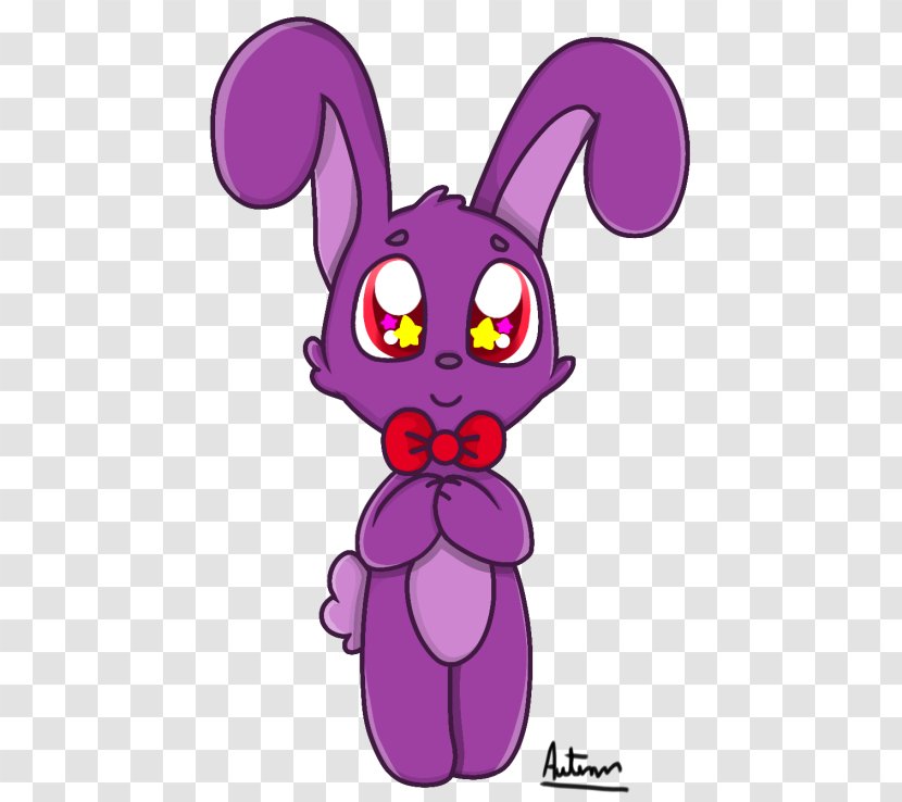 Easter Bunny Violet Hare - Silhouette - Don Carlton Transparent PNG