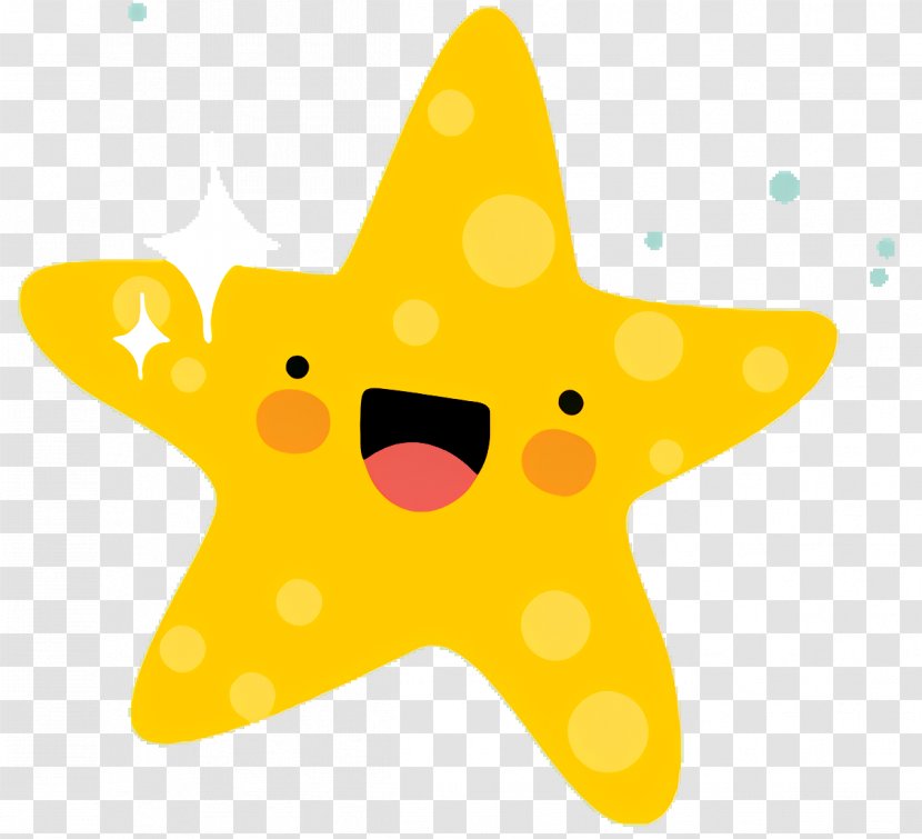 Yellow Star - Cartoon Transparent PNG