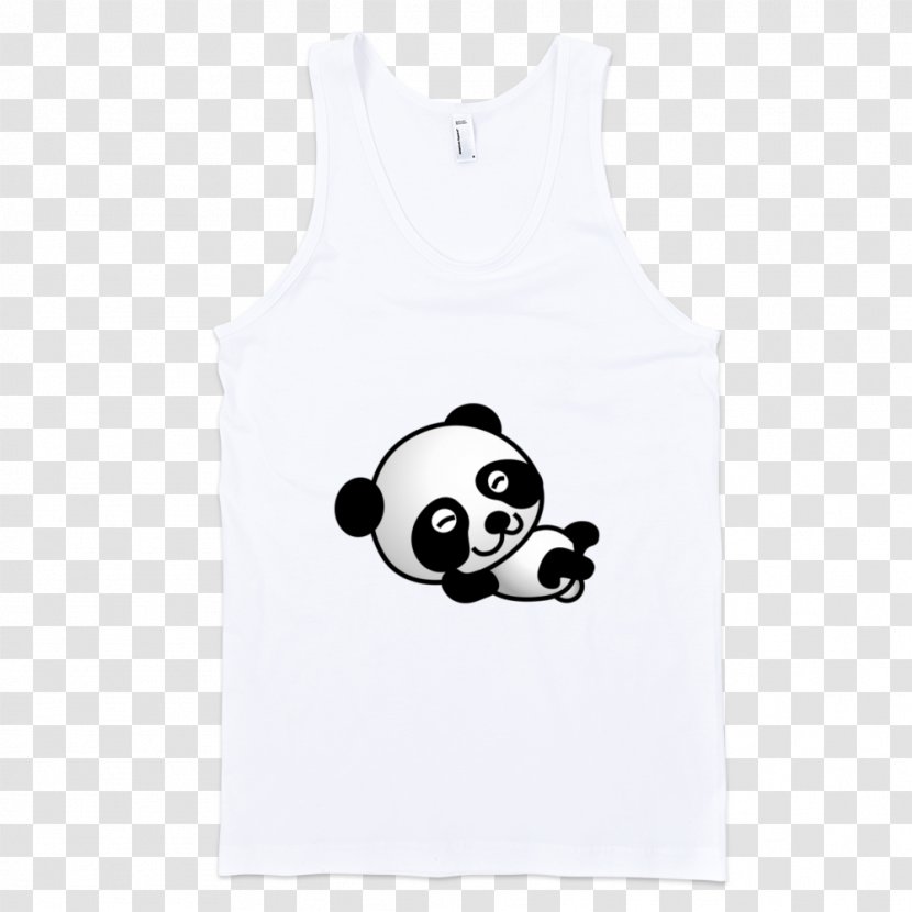 T-shirt Clothing Sleeve Unisex Giant Panda - Cartoon Bear Printing Transparent PNG