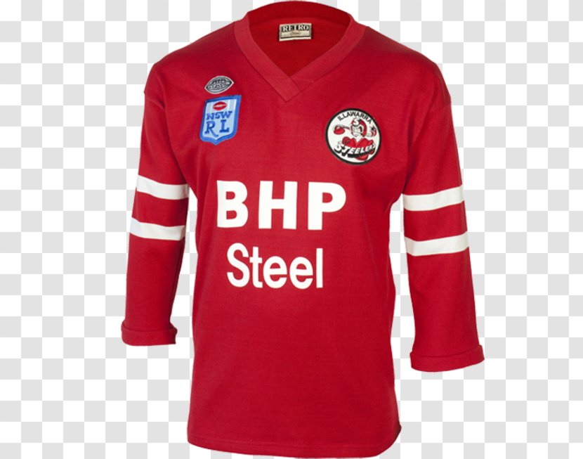 National Rugby League Illawarra Steelers St. George Dragons T-shirt Manly Warringah Sea Eagles - Retro Jerseys Transparent PNG