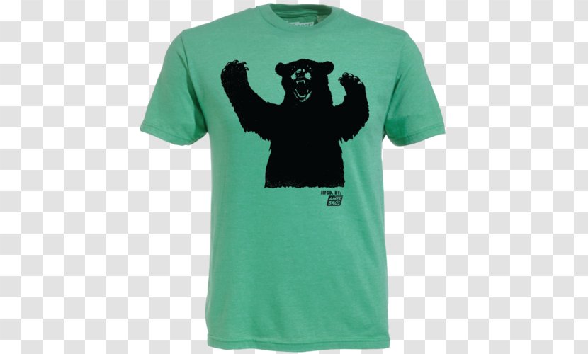 Printed T-shirt Bear Clothing - T Shirt - Concert Poster Transparent PNG