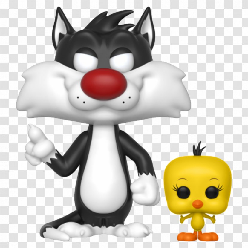 Sylvester Tweety Looney Tunes Funko Action & Toy Figures - Animated Cartoon Transparent PNG