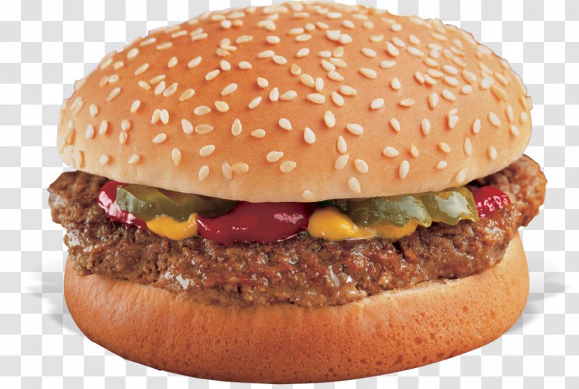 Hamburger Cheeseburger Fast Food Pizza Breakfast Sandwich - Burger And Transparent PNG