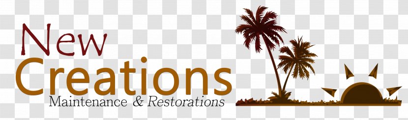 New Creations Maintenance & Restorations Landscaping Logo Weather Brand - Project - Sales Transparent PNG