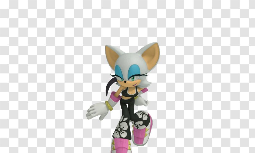 Sonic Free Riders Rouge The Bat Hedgehog 3D - Shadow - Fictional Character Transparent PNG