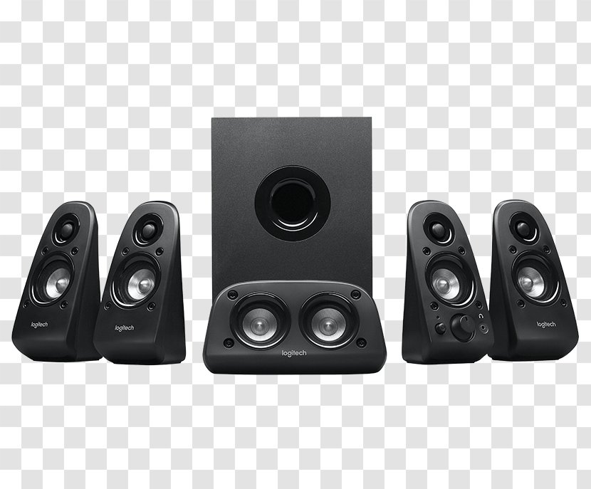 5.1 Surround Sound Loudspeaker Computer Speakers Logitech - Electronics - System Transparent PNG