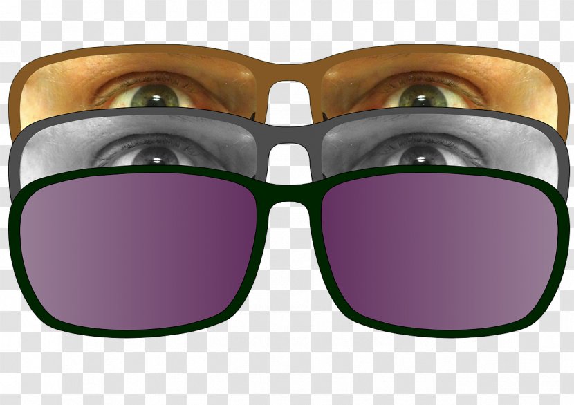 Sunglasses Corrective Lens Eyewear Visual Perception - Goggles - Glasses Transparent PNG