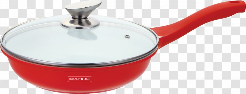Frying Pan Tableware Cookware Non-stick Surface - Lid Transparent PNG