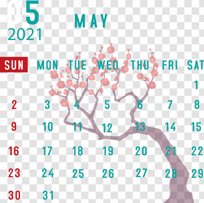 May 2021 Calendar May Calendar 2021 Calendar Transparent PNG