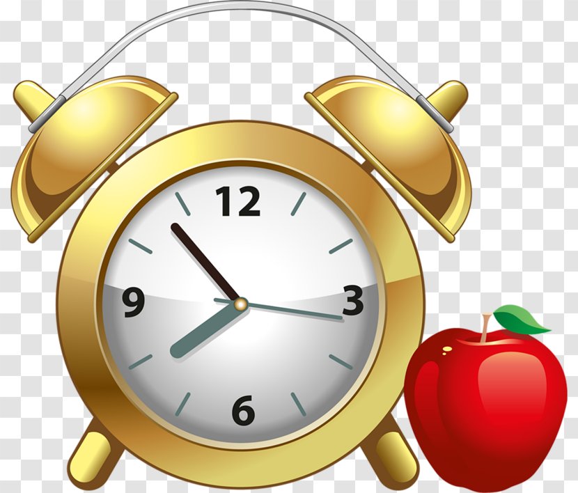 Alarm Clocks Cartoon Pendulum Clock Clip Art - Home Accessories Transparent PNG