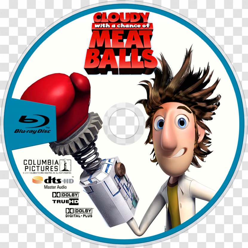 Cloudy With A Chance Of Meatballs Mayor Shelbourne YouTube Blu-ray Disc - Logo Transparent PNG
