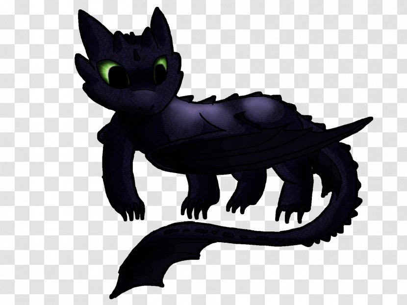 Dragon Toothless - Cat Like Mammal - Fish Transparent PNG