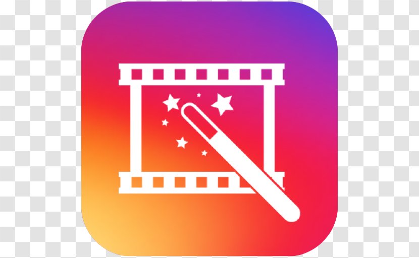 Video Editing Software Android - Red Transparent PNG