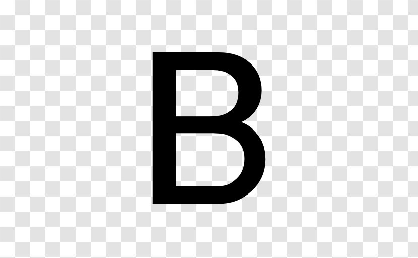 Letter B Clip Art - Number - Rectangle Transparent PNG