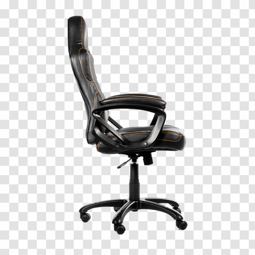Office & Desk Chairs Swivel Chair Gaming Video Game - Bonded Leather Transparent PNG