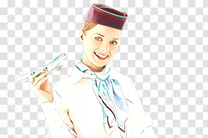 Health Care Provider Uniform Side Cap Nurse Gesture Transparent PNG