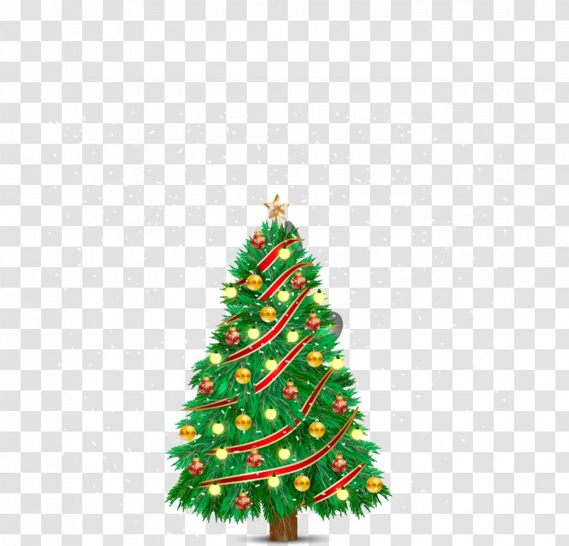 Christmas Tree Ornament - Evergreen - Luminous Lights Transparent PNG