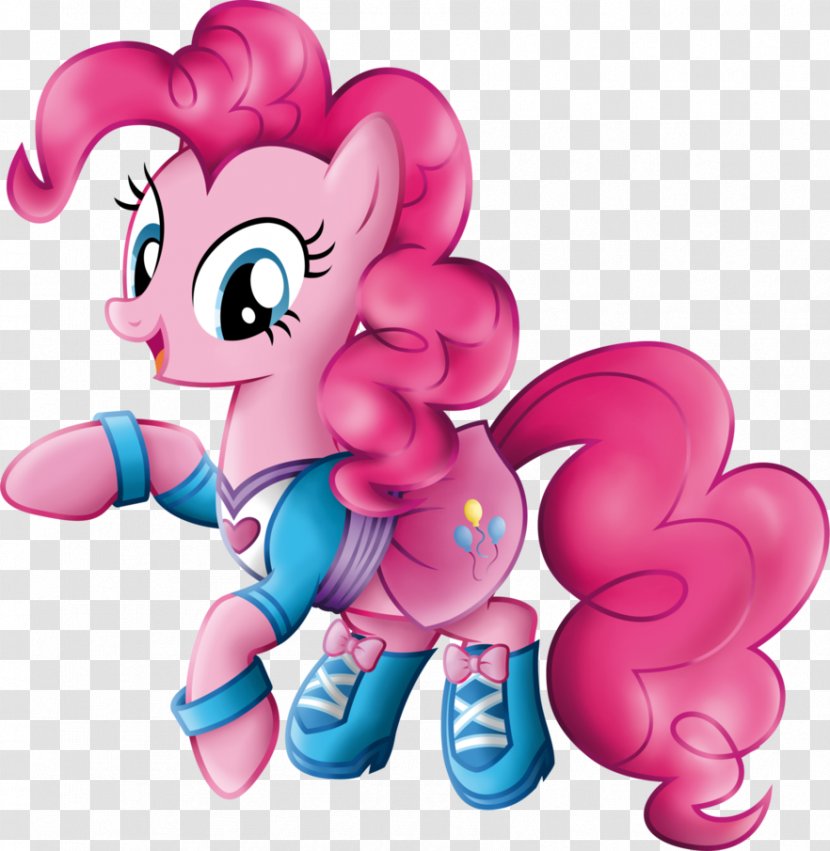 Pinkie Pie Rainbow Dash Pony Twilight Sparkle Rarity - Watercolor Transparent PNG
