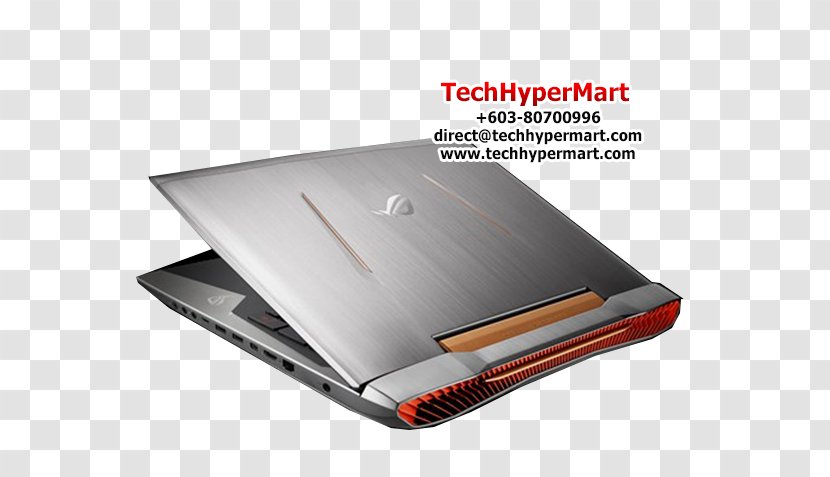 Intel Core I7 Gaming Notebook-G752 Series DDR4 SDRAM Laptop - Technology - Asus Power Cord Transparent PNG