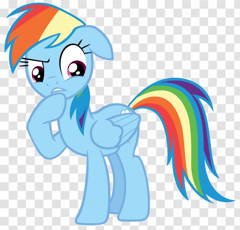 Rainbow Dash Rarity Applejack Pinkie Pie Pony - Cartoon - My Little Transparent PNG