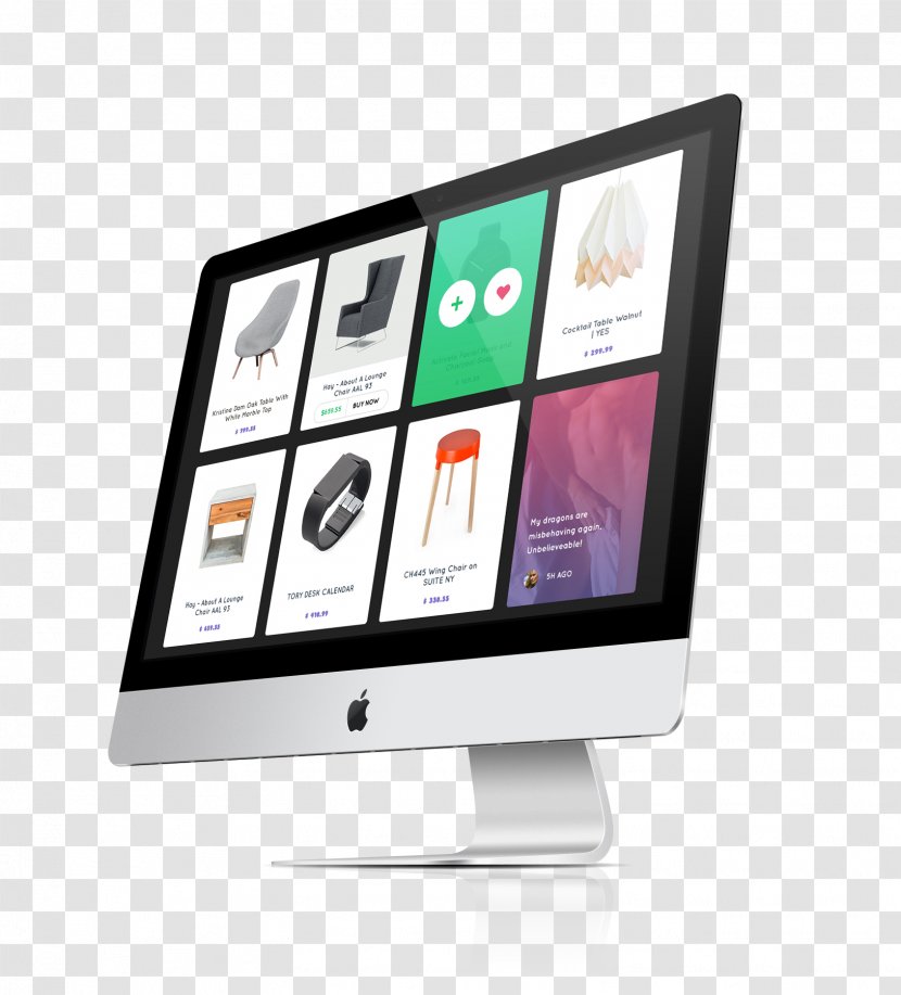 Responsive Web Design Application Computer Software - Customer - Imac Transparent PNG