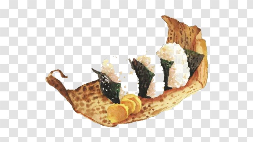 Sushi Japanese Cuisine Onigiri Gimbap - Side Dish Transparent PNG