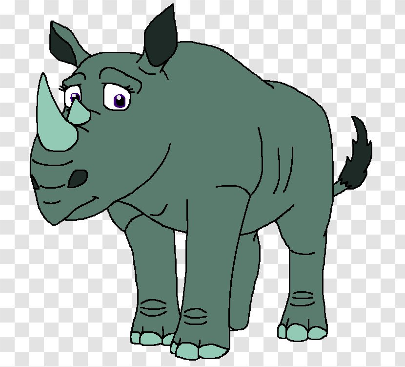 Canidae Rhinoceros Cattle Horse Mammal - Wildlife Transparent PNG