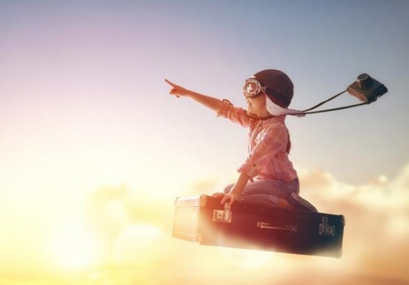 Flight Airplane Child Travel Stock Photography - Sky Transparent PNG