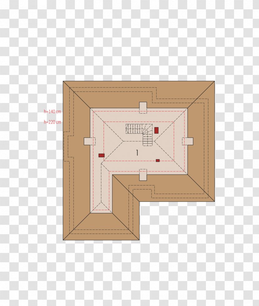 House Plan Attic Garage Project Transparent PNG