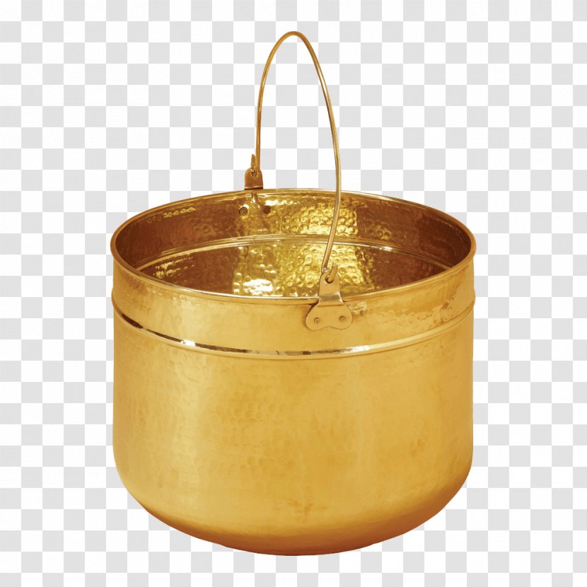 Brass Copper Bucket Material Information - Clothing Accessories Transparent PNG