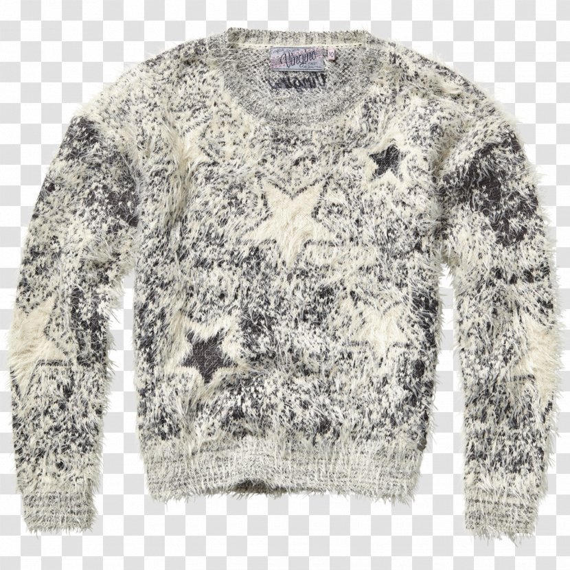 Sweater Wool Outerwear Sleeve Neck - Flower - Tweedehandsnl Transparent PNG